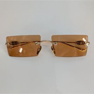 Stylish Gold Sunglasses